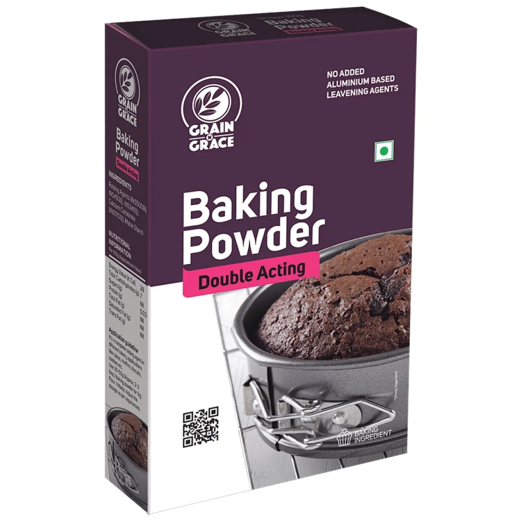 Grain N Grace Baking Powder - Double Acting 100g