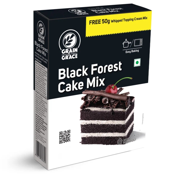 Grain 'N' Grace Black Forest Cake Mix 250g