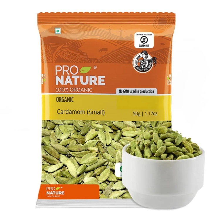 Natural Spices Cardamom 50Gm