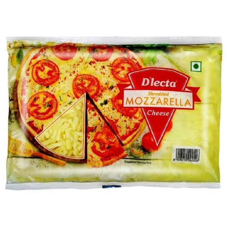 D'Lecta Shredded Mozzarella Cheese 500g