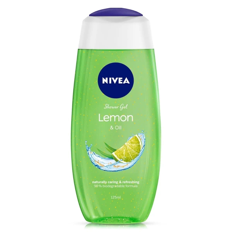 Nivea Shower Gel Lemon Oil 125ml