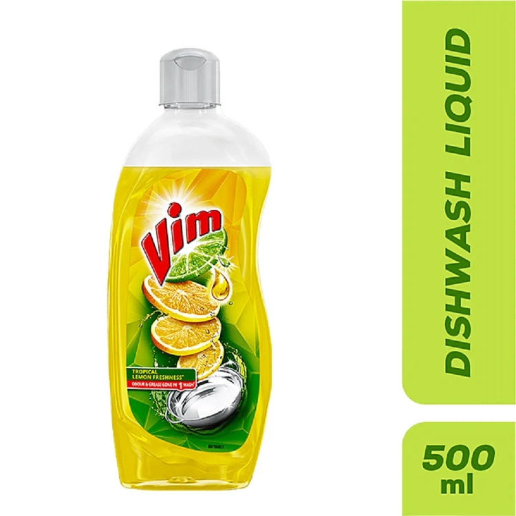 Vim Concentrated Cleaninggel Dish wash Yellow 500ml