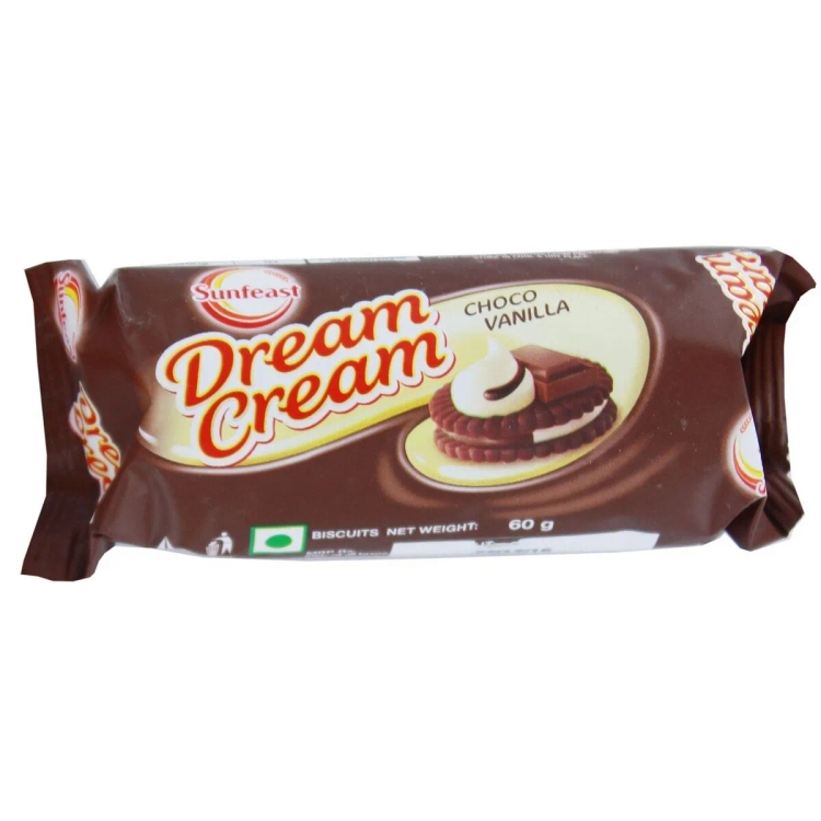 SunFeast Choco Vanilla Cream Biscuits 45gm
