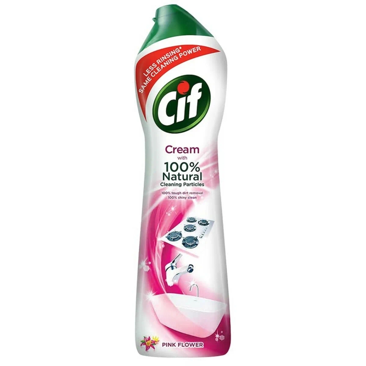 Cif Cream Pink Surface Cleaner 500Ml