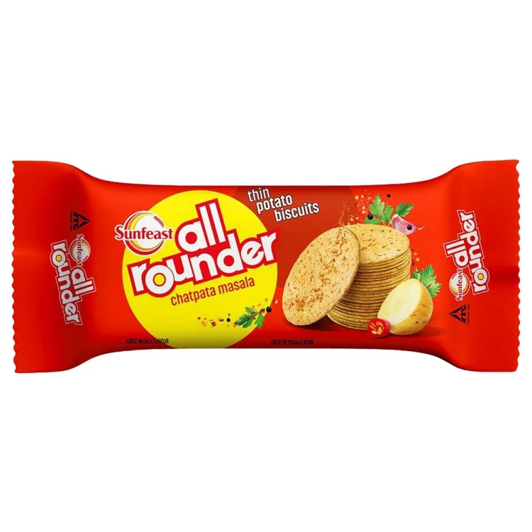 Sunfeast All Rounder Potato Masala Biscuits 23.5g