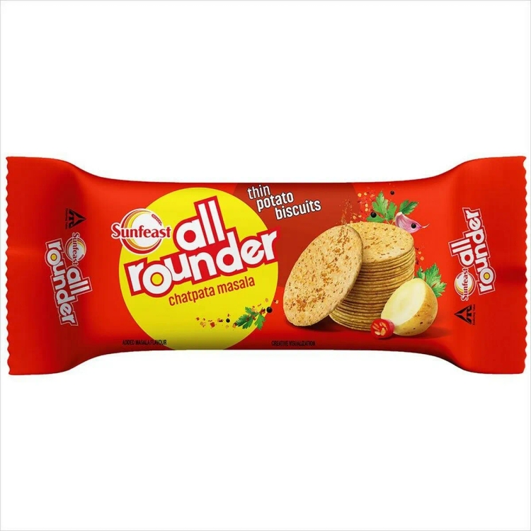 Sunfeast All Rounder Potato Masala Biscuits 70.5g