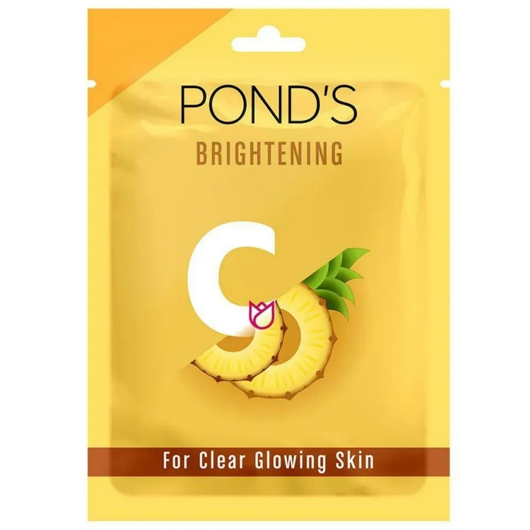 Ponds Sheet Mask Brightening Pine Apple 25Ml