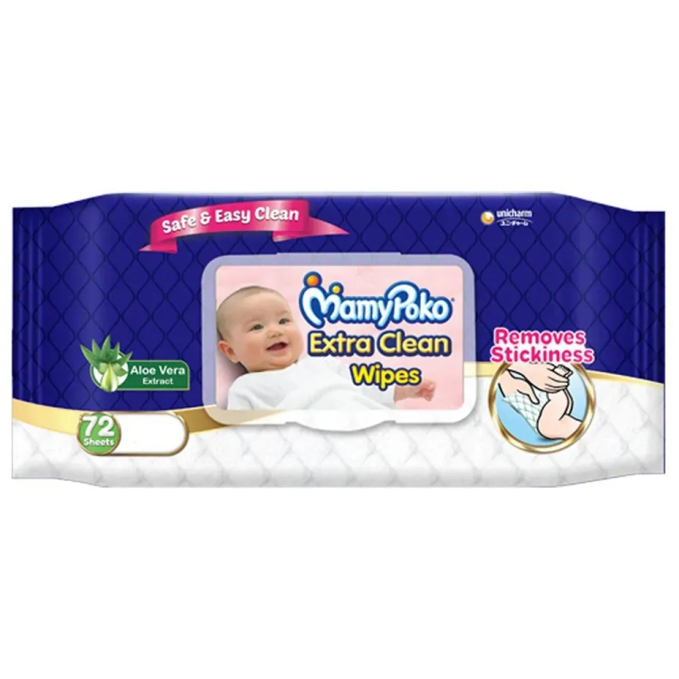 Mamy Poko Wipes Aloe Vera-72s