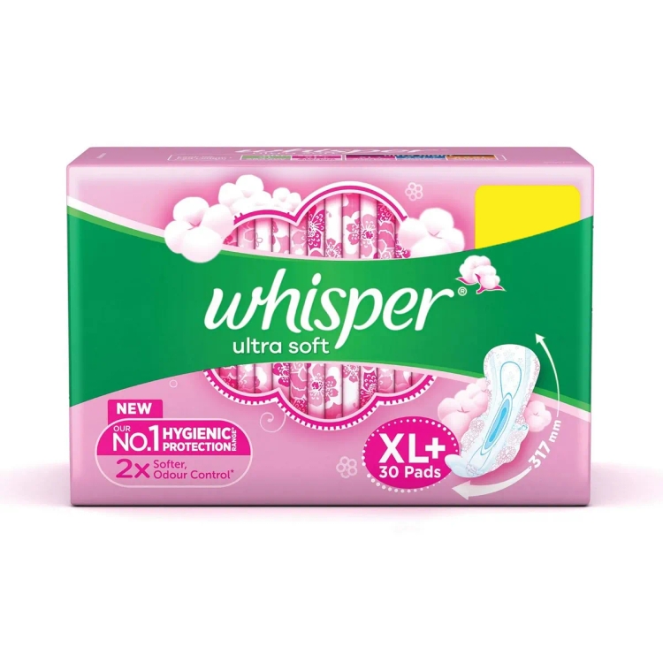 Whisper Ultra Soft Xl+ 30S+15S