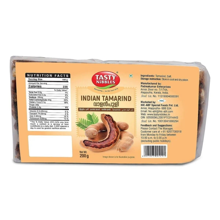 Tasty Nibbles Indian Tamarind 200g