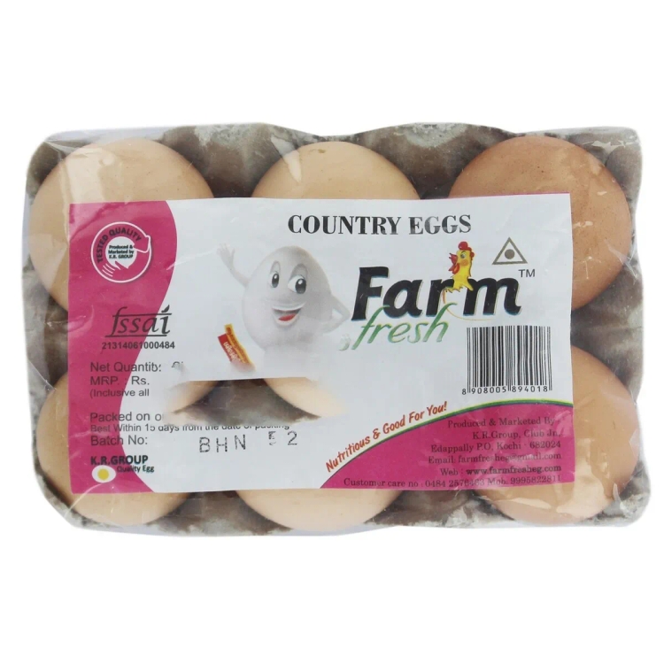 Farm Fresh Egg Country 6pc