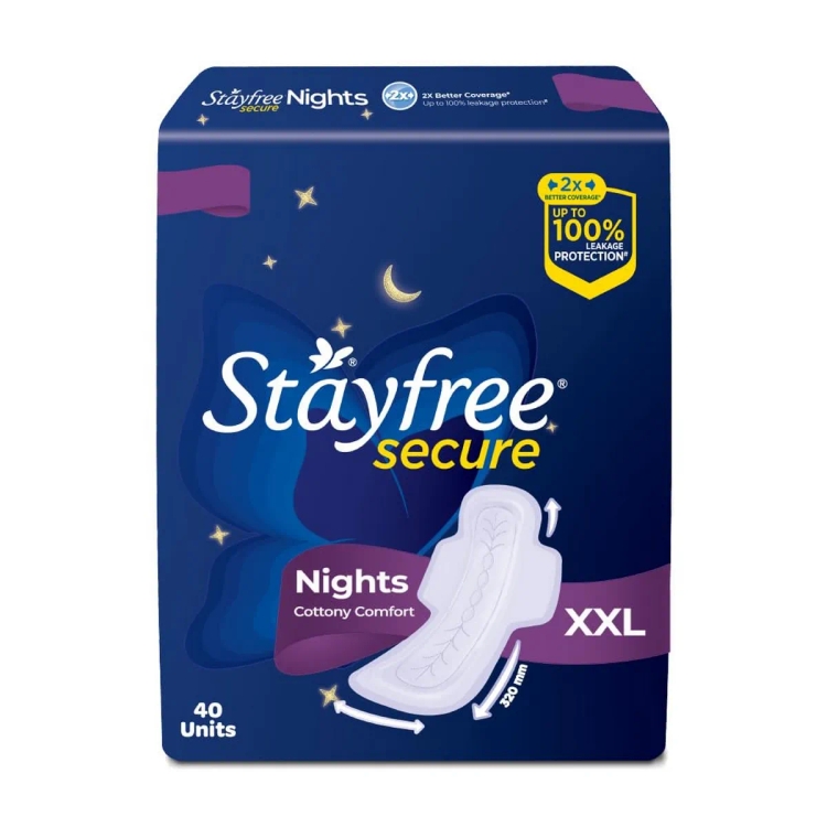 Stayfree Secure Nights Xxl 40S