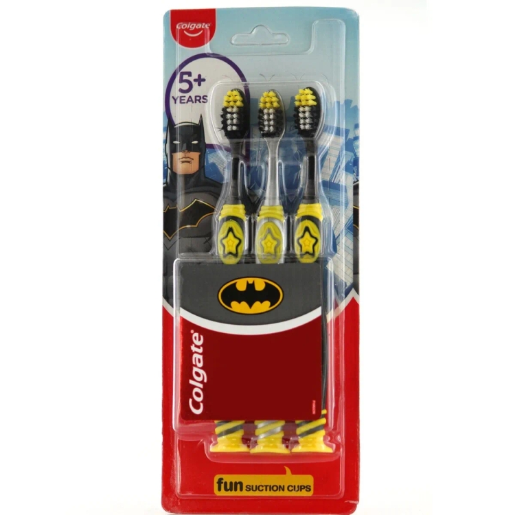 Colgate Tooth Brush Kids Batman 3S 5+Years