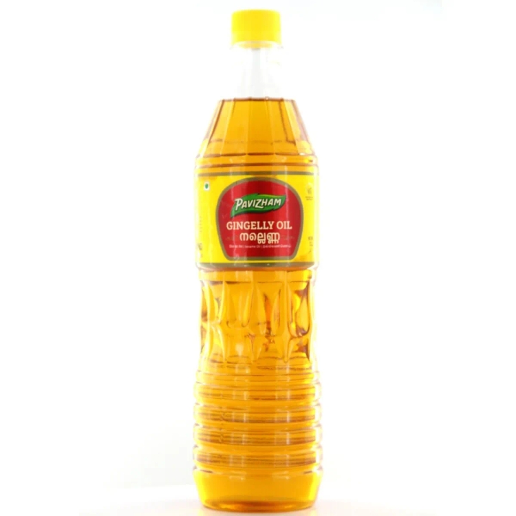 Pavizham Gingelly Oil Bottle 1Ltr