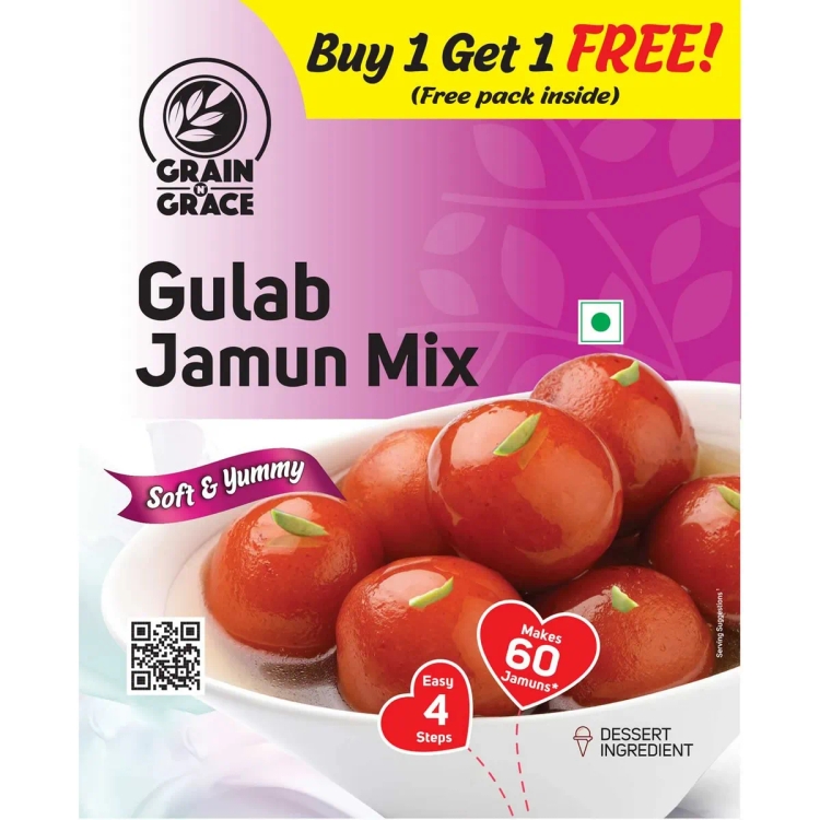 Grain n Grace Gulab Jamun Mix (300g)