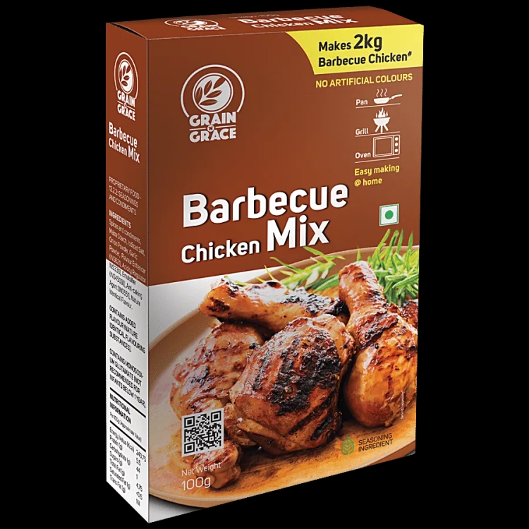 Grain Grace Barbecue Chicken Mix 100gm