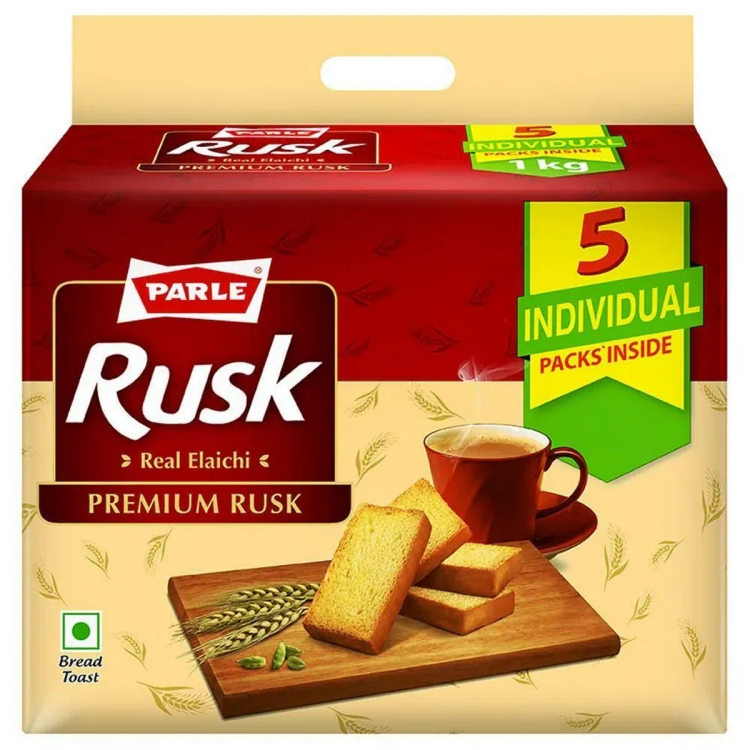 Parle Rusk - With Real Elaichi, 1 kg