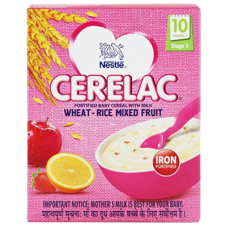 Cerelac Wheat Rice Mixed Fruit Stage 3 300g