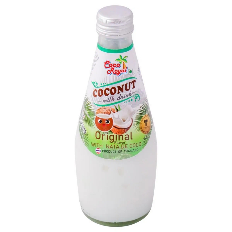 Coco Royal Original Flavor Coconut Milk Drink with Nata De Coco 290 ml