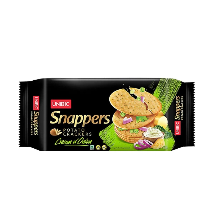 Unibic Snapers Cream N Onion 300g