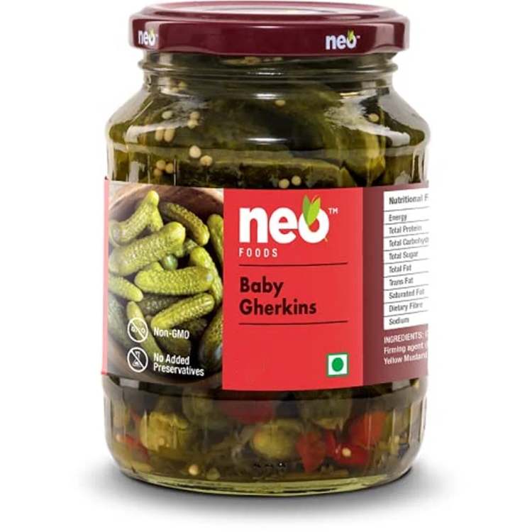 Neo Baby Gherkins 350gm