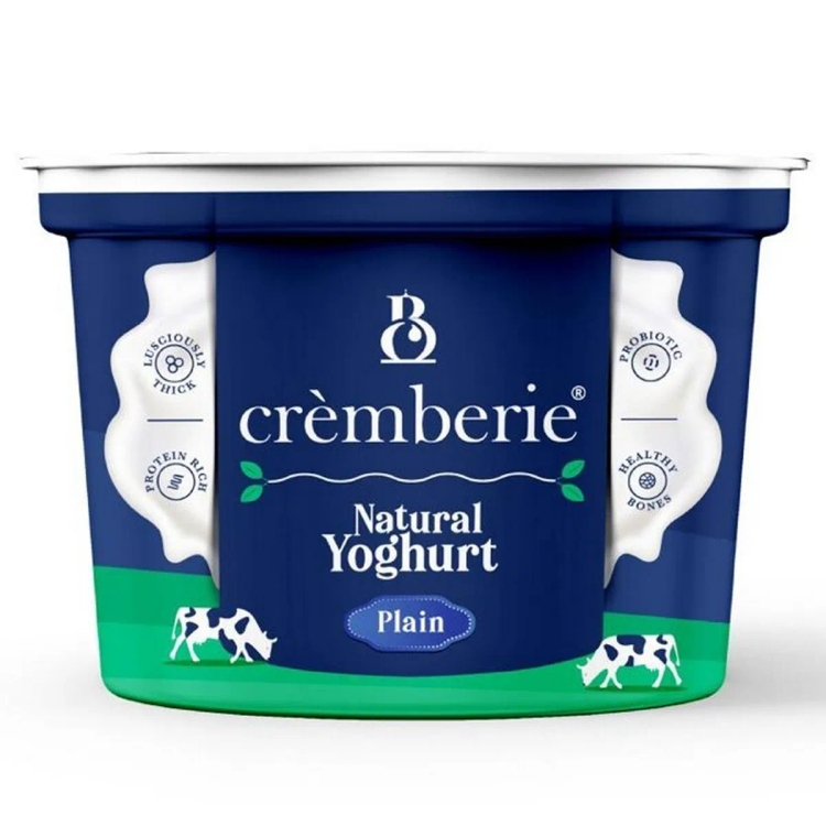 Cremberie Plain Natural Yogurt 80gm