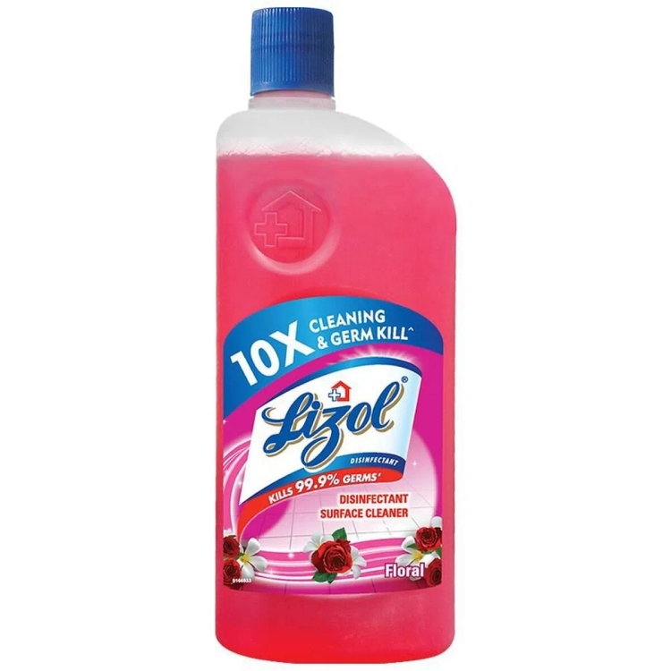 Lizol Disinfectant Surface Floor Cleaner Floral 625mlx2s