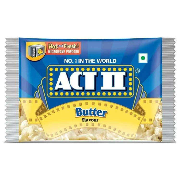 ACT II Microwave PopCorn Butter Lovers 99g