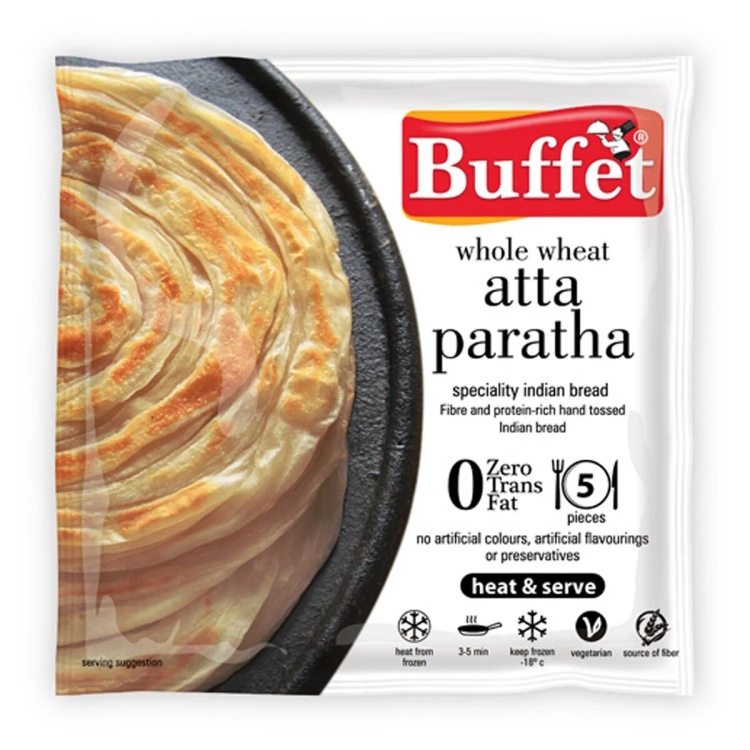 Buffet Whol Wheat Atta Paratha 300g