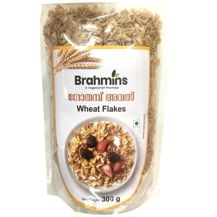 Brahmins Wheat Flakes 300G