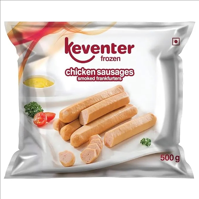 Keventer Chicken Smoked Sausage Franks 500g