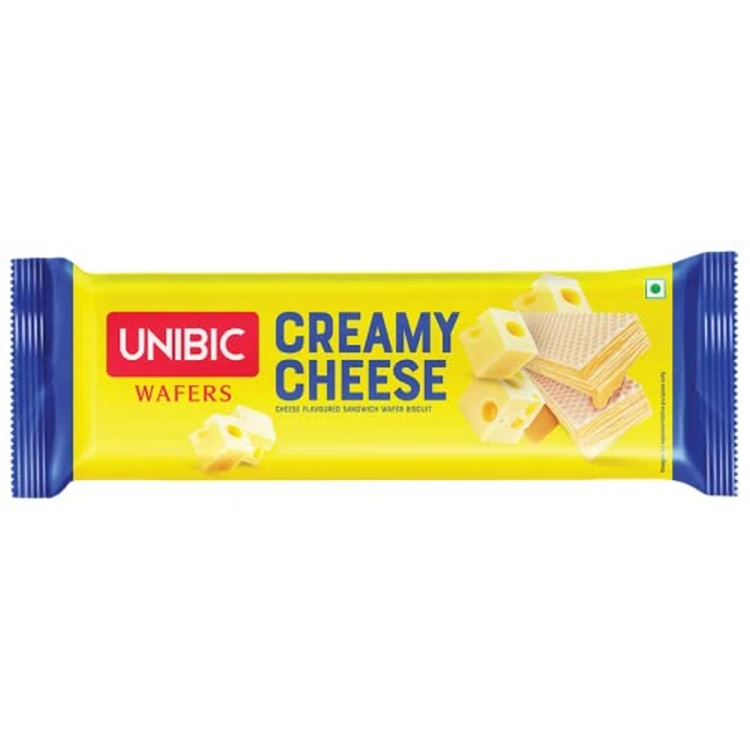 UNIBIC Wafers - Creamy Cheese Sandwich Biscuits 75 g