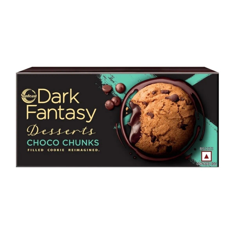 Sunfeast Dark Fantasy Choco Chunks Cookies75g