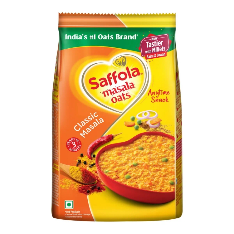 Saffola Masala Oats | Classic Masala 500g