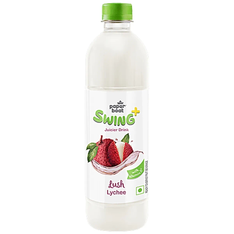 Paper Boat Swing Lush Lychee Juicer Drink, 600 ml