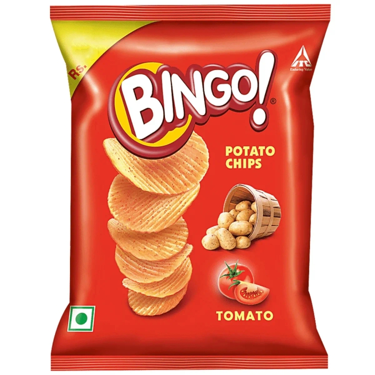 Bingo Yumitos Juicy Tomato Potato Chips 22g