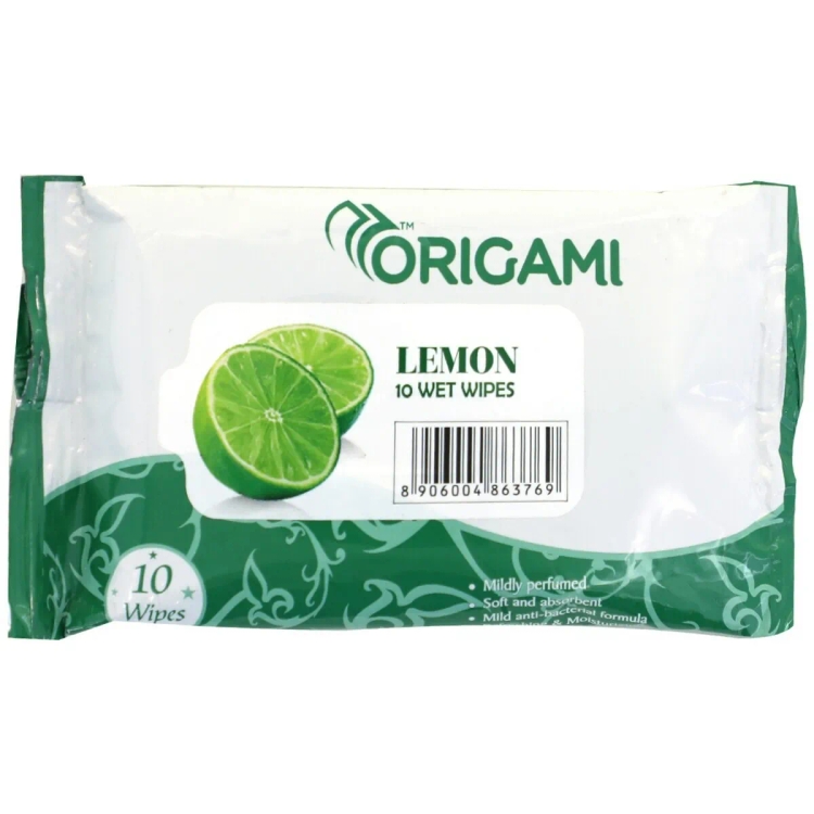 Origami So Soft Hygienic Wet Wipes 10pcs