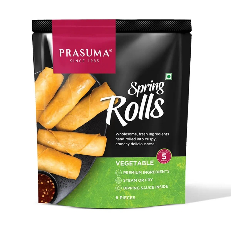 Prasuma Vegetable Spring Roll 6s