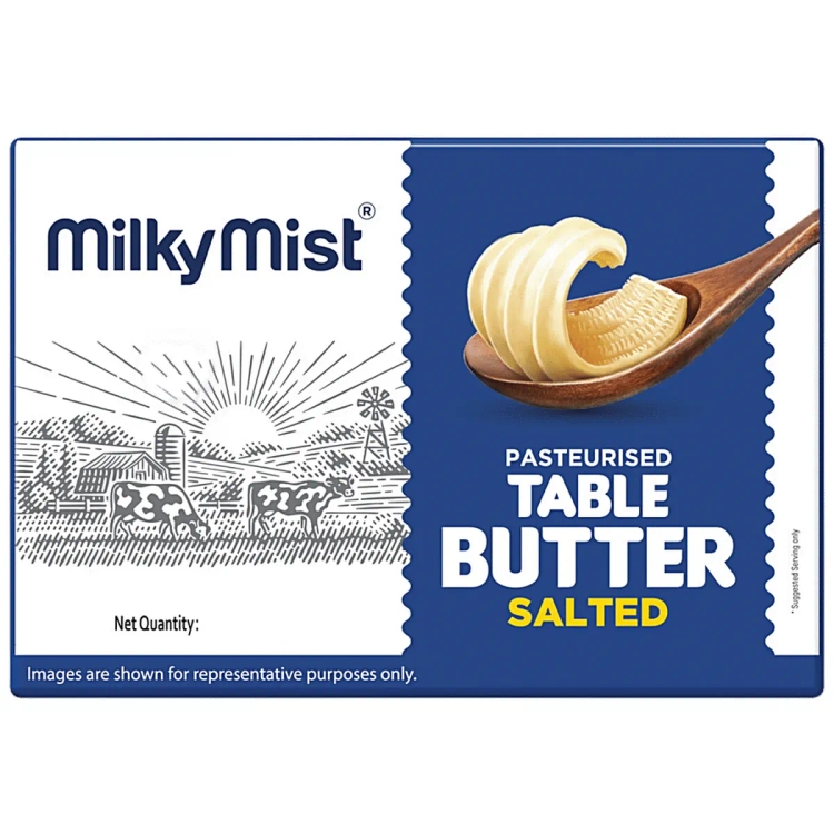 Milky Mist Table Butter Salted 200gm