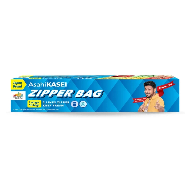 Asahikaseli Zipper Bag 27X28 15'S