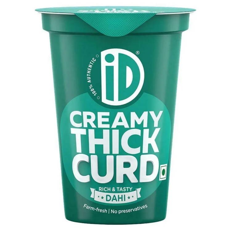 ID Creamy Thick Curd Cup 400g