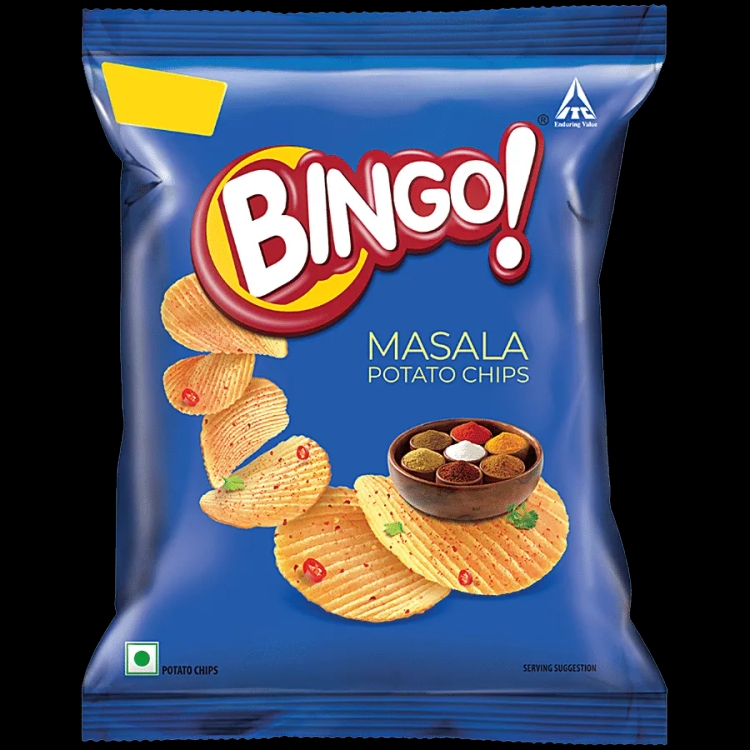 Bingo Yumitos Masala Potato Chips 22G