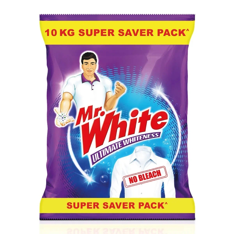 Mr White Detergent Powder 10Kg