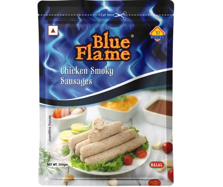 Blue Flame Chicken Smoky Sausages 300g