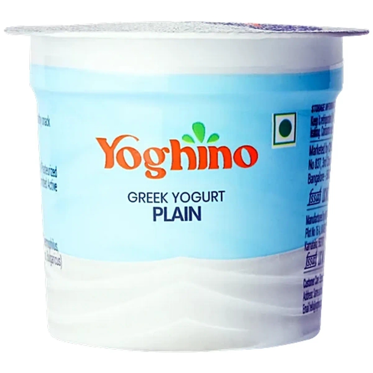 YOGHINO GREEK YOGURT PLAIN 90G