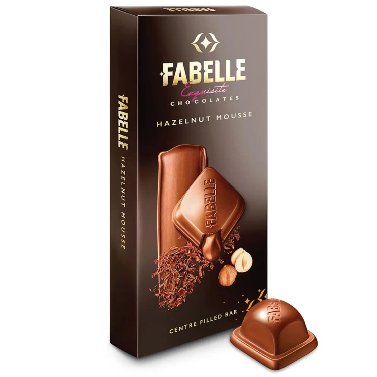 Fabelle Hazelnut Bar 127G
