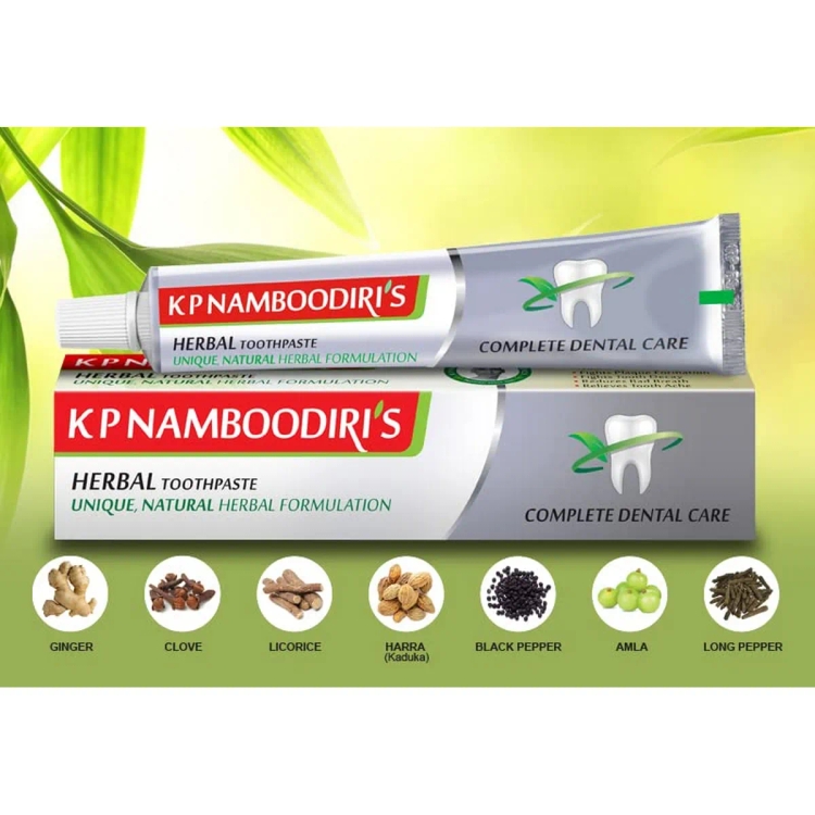 K.P.Namboodiri'S Herbal Toothpaste Sever Pack 200G