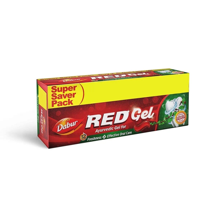 Dabur Tooth Paste Red Ayurvedic Gel 150gm+150gm