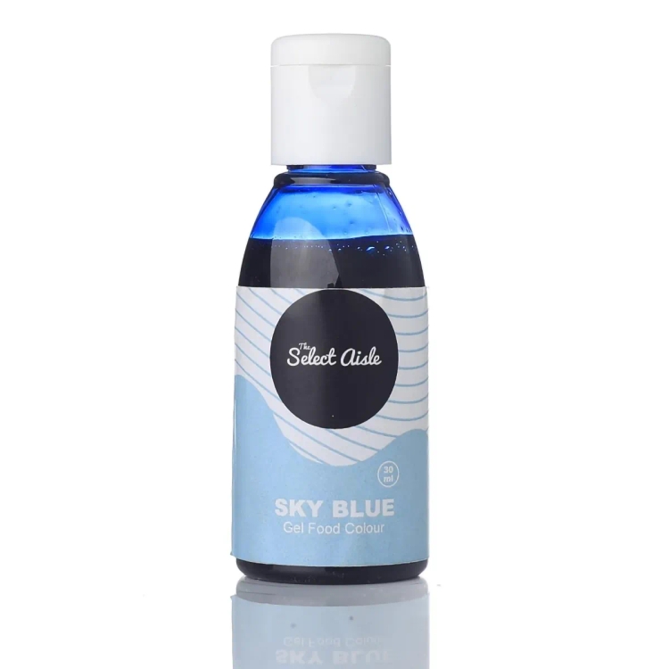 The Select Aisle Concentrated Sky Blue Food Gel Colour - 30 ml