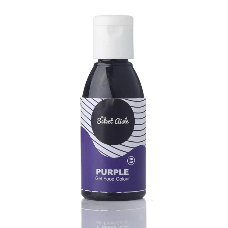 The Select Aisle's Concentrated Purple Gel Food Colour 30ml